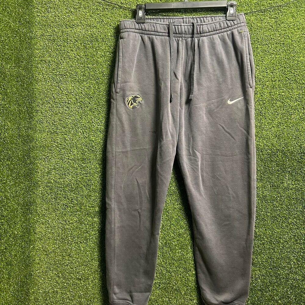 Nike Men's Navy and Grey Joggers-tracksuits
